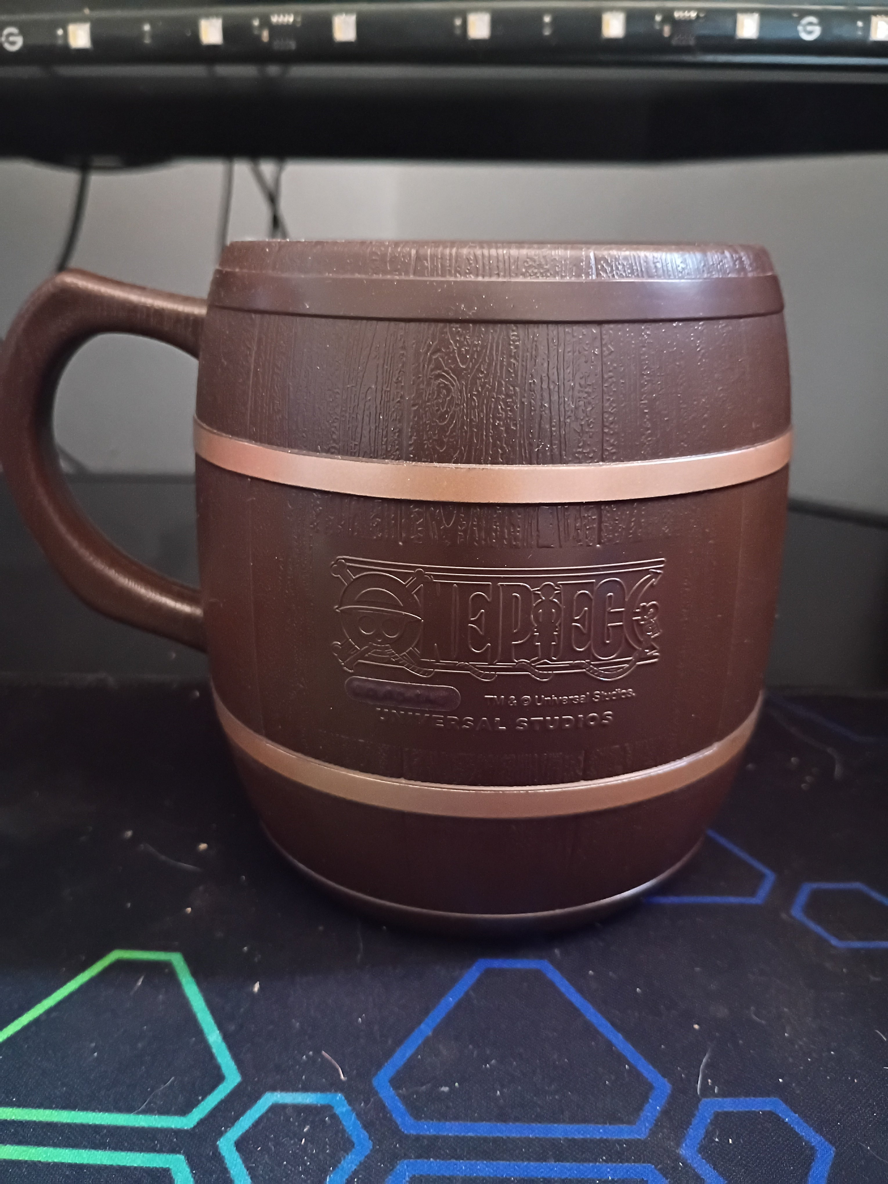 Monkey D Luffy brown mug